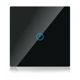 V-TAC SMART VT-5003 INTERRUTTORE TOUCH WI-FI COLORE NERO CON 1 TASTO - SKU 8423 