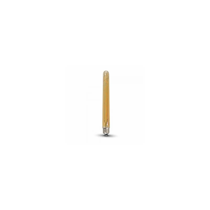 V-TAC VT-2008 LAMPADINA LED E27 7W TUBOLARE 7 FILAMENTI AMBRATA - SKU 7144 