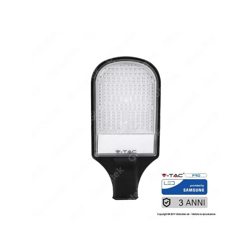 V-TAC PRO VT-101ST LAMPADA STRADALE LED 100W LAMPIONE SMD CHIP SAMSUNG - SKU 535 / 536 