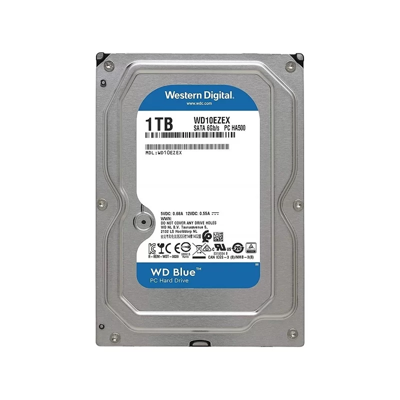 WESTERN DIGITAL HARD DISK INTERNO WD BLUE 1 TB 3.5" INTERFACCIA SATA 