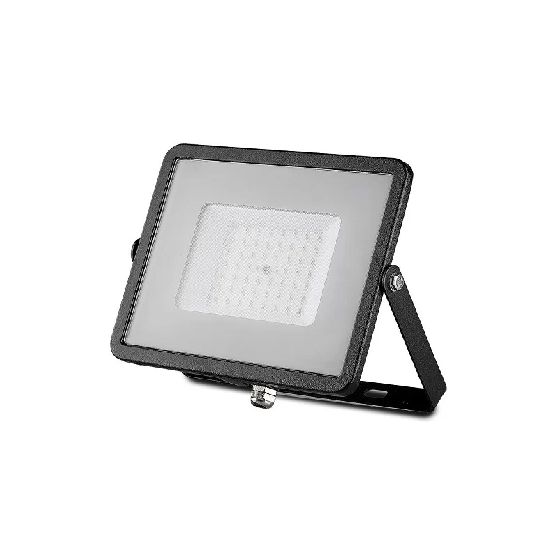V-TAC PRO VT-50 FARO LED SMD 50W ULTRASOTTILE CHIP SAMSUNG DA ESTERNO COLORE NERO - SKU 406 / 407 / 408 