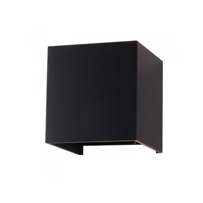 V-TAC VT-759 LAMPADA DA MURO WALL LIGHT NERA CON DOPPIO LED COB 6W - SKU 7078 / 7087 