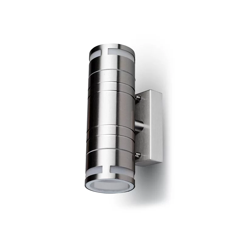 V-TAC VT-7632 PORTALAMPADA DOPPIO WALL LIGHT DA MURO PER 2 LAMPADINE GU10 - SKU 7504 