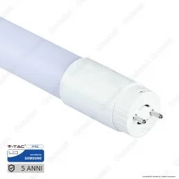 V-TAC PRO VT-061 SMD TUBO LED NANO PLASTIC T8 G13 10W CHIP SAMSUNG LAMPADINA 60CM - SKU 650 / 651 / 652 