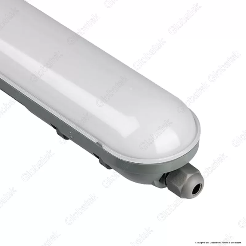 V-TAC VT-1248 TUBO LED PLAFONIERA 36W LAMPADINA 120CM IMPERMEABILE - SKU 6200 / 6201 
