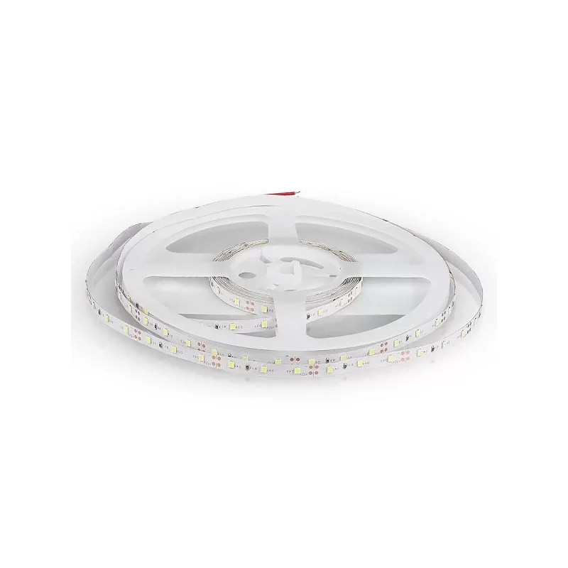 V-TAC VT-3528-60 STRISCIA LED FLESSIBILE 21W SMD MONOCOLORE 60 LED/METRO 12V - BOBINA DA 5 METRI - SKU 212016 / 212041 / 212005 