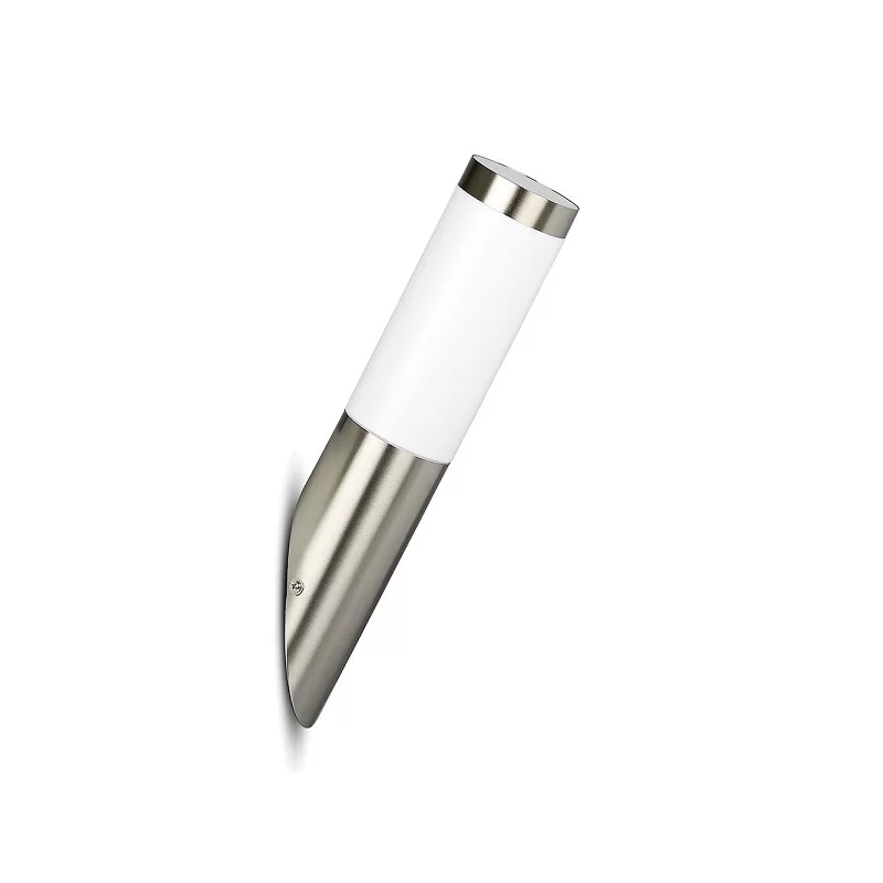 V-TAC VT-832 PORTALAMPADA DA GIARDINO WALL LAMP DA MURO ROTONDO PER LAMPADINE E27 - SKU 8623 