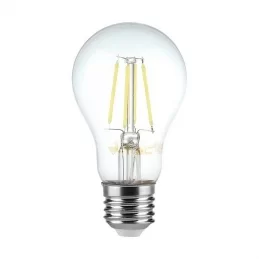 V-TAC VT-2133 LAMPADINA LED E27 12W BULB A60 GOCCIA FILAMENT VETRO TRASPARENTE - SKU 217458 / 217459 / 217460 