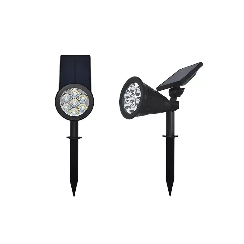 ENER-J LAMPADA LED DA GIARDINO 7W IP65 CON PANNELLO SOLARE E SENSORE CREPUSCOLARE - MOD. T730 