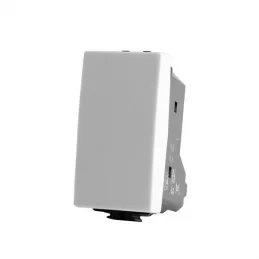 MAPAM DEVIATORE UNIPOLARE (16A-250V) BIANCO - MOD. 503B - COMPATIBILE CON BTICINO MATIX 