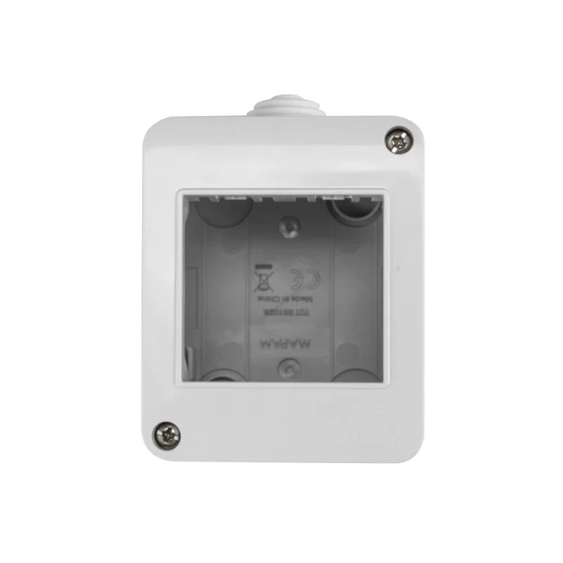 MAPAM SCATOLA DA PARETE 2P - MOD. S5102B - COMPATIBILE CON BTICINO MATIX 