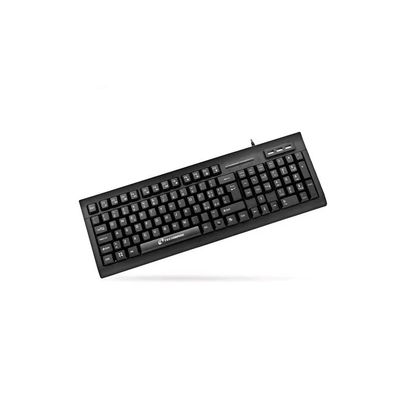 TECHMADE TM-PK-901H TASTIERA USB CON HUB USB 3 PORTE 