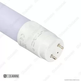 V-TAC VT-1577 TUBO LED SMD NANO PLASTIC T8 G13 20W LAMPADINA 150CM CON STARTER - SKU 216265 / 216309 / 216310