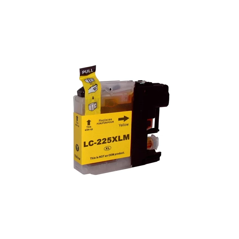Cartuccia Compatibile Brother LC225 Giallo 