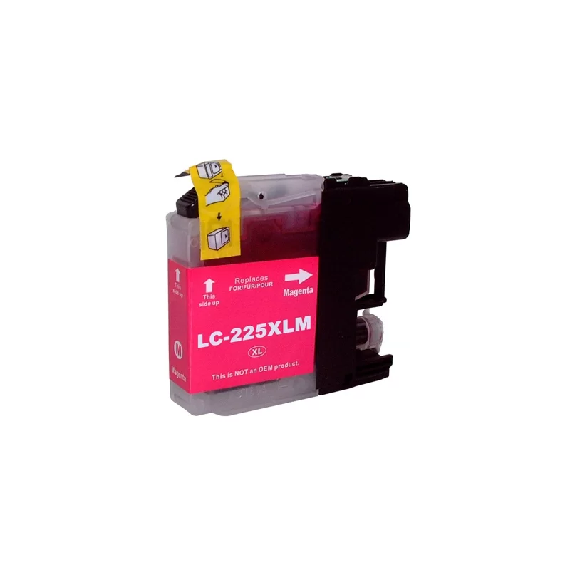 Cartuccia Compatibile Brother LC225 Magenta 