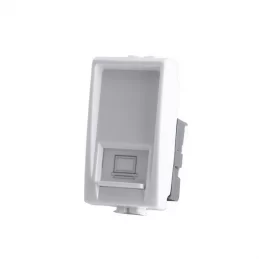 MAPAM CONNETTORE RETE RJ45 8 PIN UTP 5E BIANCO - MOD. 527B - COMPATIBILE CON BTICINO MATIX 