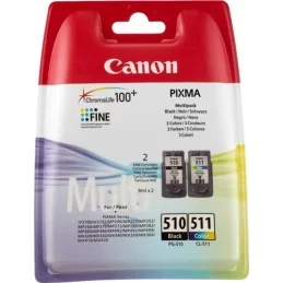 Multipack Cartucce Originali Canon PG510+CL511 