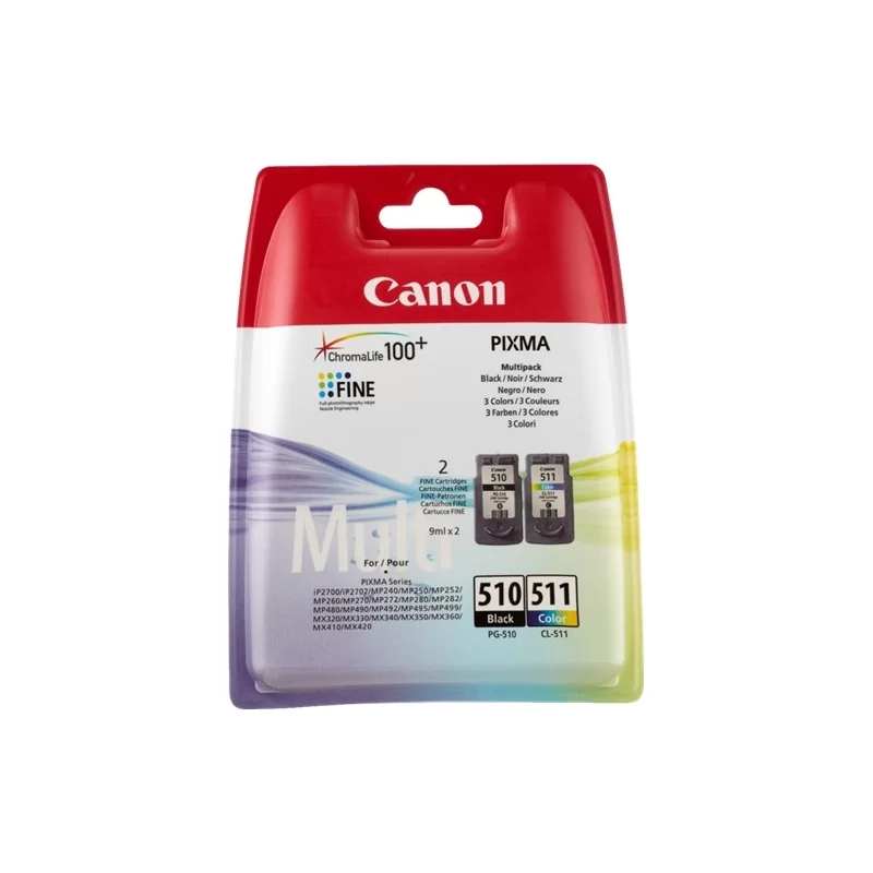Multipack Cartucce Originali Canon PG510+CL511 