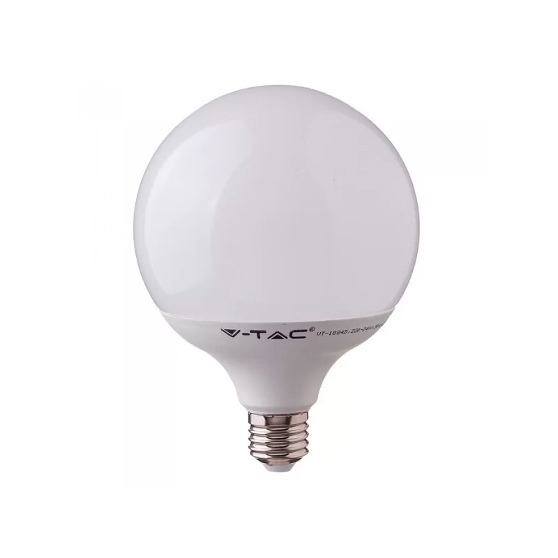 V-TAC PRO VT-218 LAMPADINA LED E27 17W GLOBO G120 CHIP SAMSUNG - SKU 225 / 226 / 227 