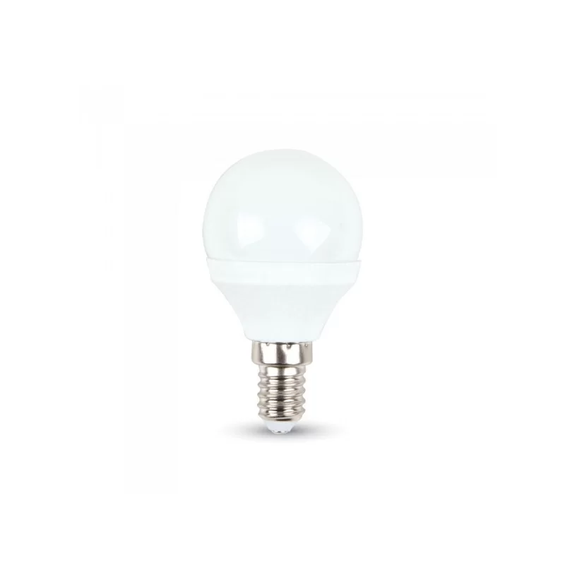 V-TAC PRO VT-236 LAMPADINA LED E14 5,5W MINIGLOBO P45 CHIP SAMSUNG - SKU 168 / 169 / 170 