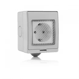 V-TAC SMART VT-5000 PRESA 10A SCHUKO WI-FI DA ESTERNO - SKU 8414 