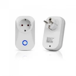 V-TAC SMART VT-5001 PRESA 10A SCHUKO WI-FI CON SPINA SCHUKO - SKU 8415 