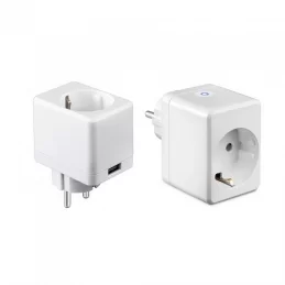 V-TAC SMART VT-5002 PRESA 10A SCHUKO E USB WI-FI CON SPINA SCHUKO - SKU 8416 