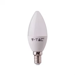 V-TAC SMART VT-5114 LAMPADINA LED WI-FI E14 4,5W CANDELA RGB+W 4IN1 DIMMERABILE - SKU 2754 