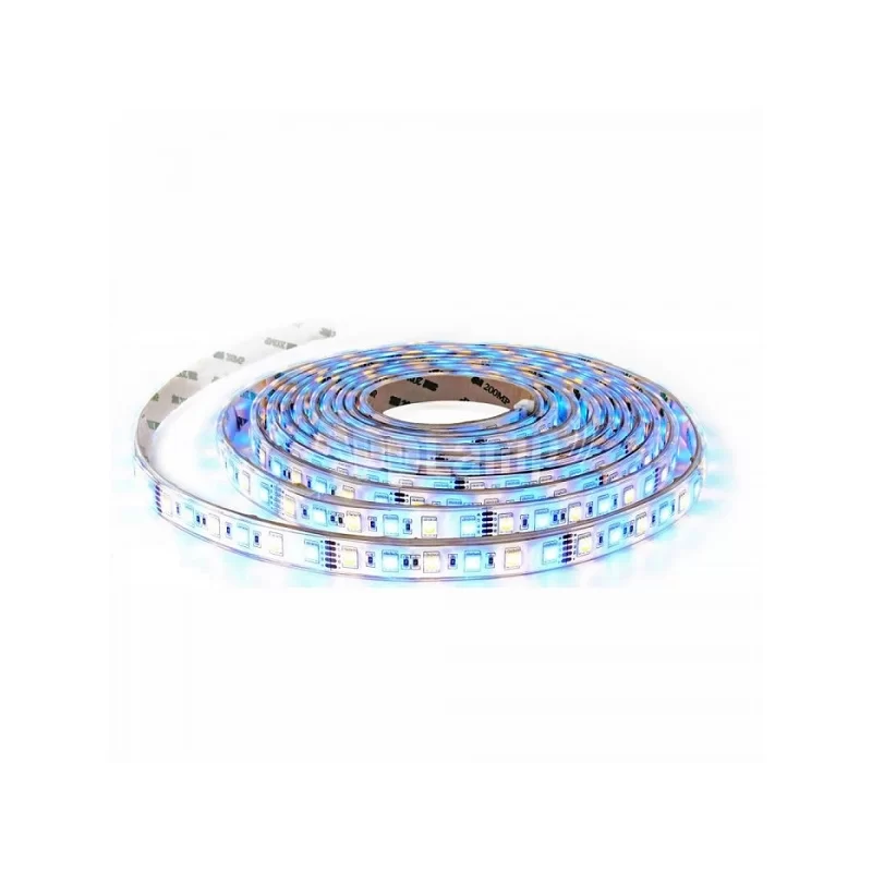 V-TAC STRISCIA LED 5050 MULTICOLORE RGB+W 60 LED/METRO - BOBINA DA 5 METRI - SKU 2553 / 2552 