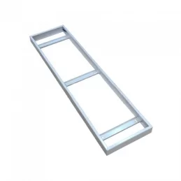 V-TAC SUPPORTO IN METALLO CON CLIP PER MONTAGGIO ESTERNO PANNELLI LED 120X30 - SKU 8158 