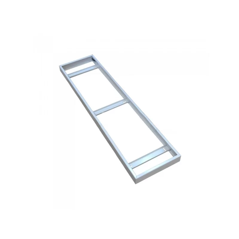 V-TAC SUPPORTO IN METALLO CON CLIP PER MONTAGGIO ESTERNO PANNELLI LED 120X30 - SKU 8158 