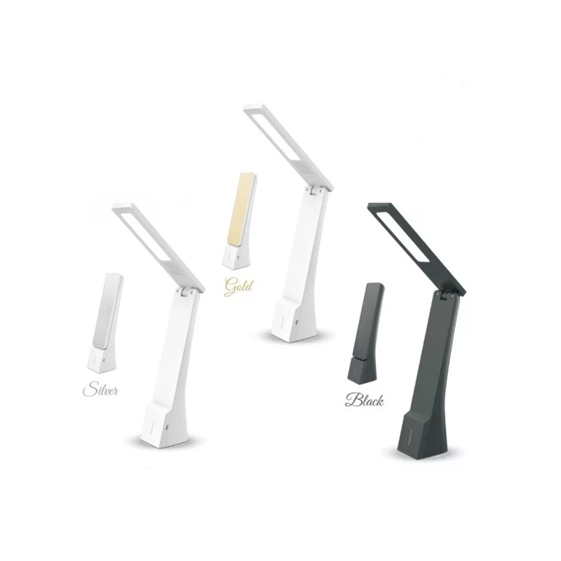 V-TAC VT-1014 LAMPADA DA TAVOLO LED 4W TOUCH DIMMERABILE RICARICABILE - SKU 7098 / 7099 / 8500 