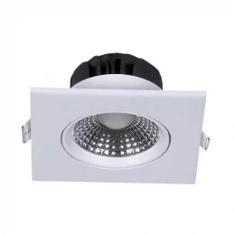 V-TAC VT-1100 SQ FARETTO LED DA INCASSO QUADRATO 5W SMD - SKU 7332 / 7333 / 7334 