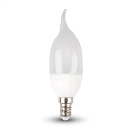 V-TAC VT-1818TP LAMPADINA LED E14 4W CANDELA FIAMMA - SKU 4164 / 4156 / 4354 
