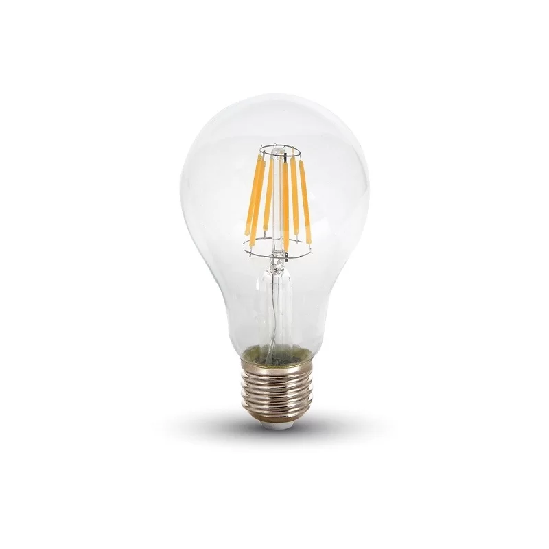V-TAC VT-1981 LAMPADINA LED E27 10W BULB A67 FILAMENTO – SKU 4410 / 4411 / 4412 