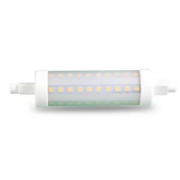 V-TAC VT-1990 LAMPADINA LED R7S L119 10W BULB TUBOLARE - SKU 4369 / 4389 / 4390 