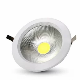 V-TAC VT-26101 RD FARETTO LED DA INCASSO ROTONDO 10W COB - SKU 1270 / 1271 / 1272 