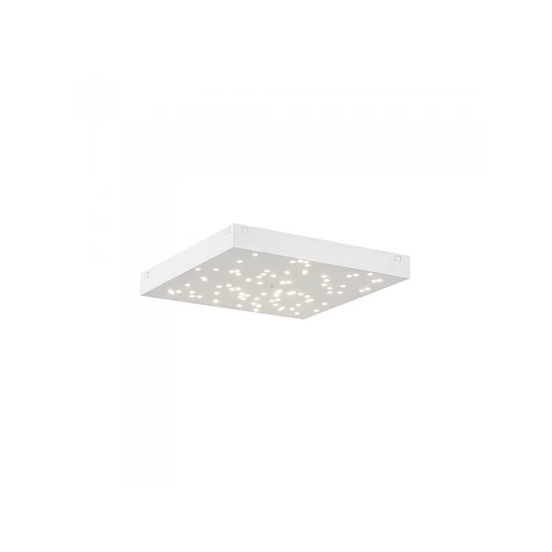 V-TAC VT-7128 PLAFONIERA LED 8W FORMA QUADRATA DI COLORE BIANCO EFFETTO CIELO STELLATO CON TELECOMANDO - SKU 40281 