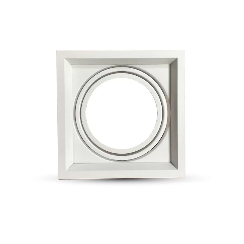 V-TAC VT-7221 PORTAFARETTO ORIENTABILE DA INCASSO PER LAMPADINE AR111 - SKU 3575 