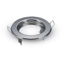 V-TAC VT-778 2 PORTAFARETTI FISSI ROTONDI DA INCASSO PER LAMPADINE GU10 E GU5.3 - SKU 3586 