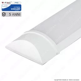 V-TAC VT-8-10 TUBO LED PRISMATICO PLAFONIERA 10W LAMPADINA 30CM CHIP SAMSUNG - SKU 659 / 660 / 661 