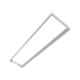V-TAC SUPPORTO IN PLASTICA PER MONTAGGIO A SOFFITTO DI PANNELLI LED 120X30 BIANCO - SKU 6708 