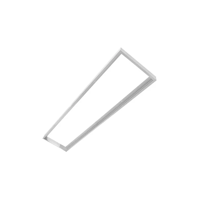 V-TAC SUPPORTO IN PLASTICA PER MONTAGGIO A SOFFITTO DI PANNELLI LED 120X30 BIANCO - SKU 6708 