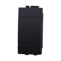 ETTROIT SPACE FALSO POLO 1POSTO - CONFEZIONE 2PZ - MOD. LN0100 - COMPATIBILE CON BTICINO LIVING LIGHT / INTERNATIONAL 