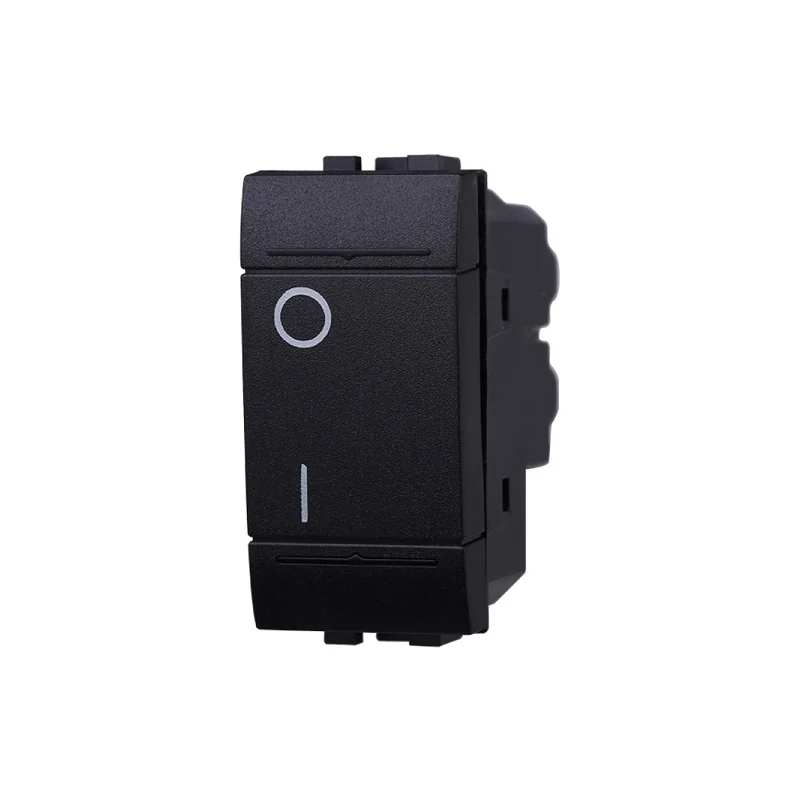 ETTROIT SPACE INTERRUTTORE 2P 16A - MOD. LN0402 - COMPATIBILE CON BTICINO LIVING LIGHT / INTERNATIONAL 
