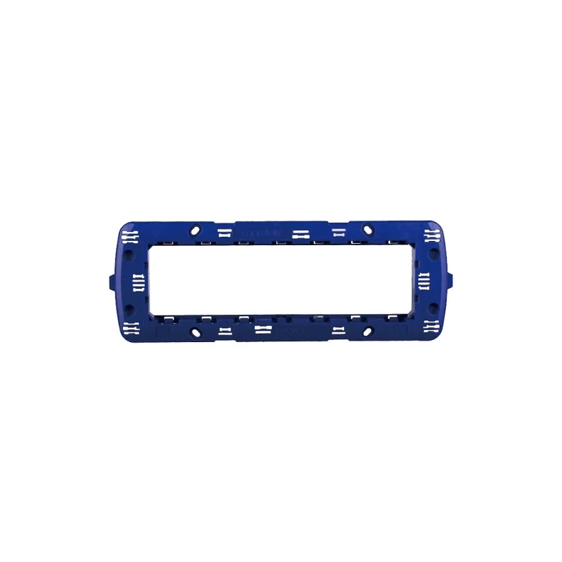 ETTROIT SPACE SUPPORTO 7POSTI - MOD. LN0207 - COMPATIBILE CON BTICINO LIVING LIGHT / INTERNATIONAL 