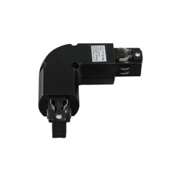 V-TAC CONNETTORE L A 4 POLI COLORE NERO PER TRACK LIGHT - SKU 3528 