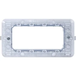 ETTROIT SOLAR SUPPORTO 4POSTI - MOD. MT0204 - COMPATIBILE CON BTICINO MATIX 