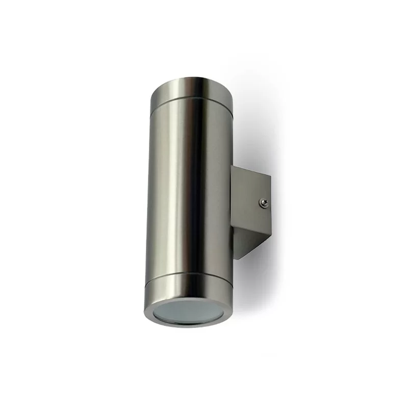 V-TAC VT-7642 PORTALAMPADA DOPPIO WALL LIGHT DA MURO PER 2 LAMPADINE GU10 - SKU 7507 