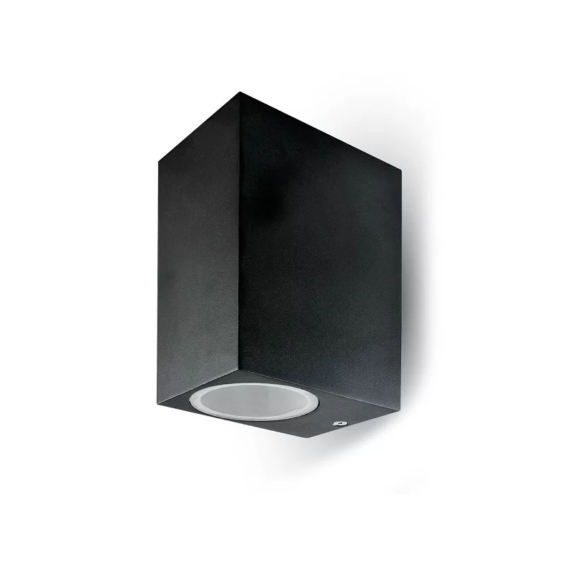 V-TAC VT-7652 PORTALAMPADA DOPPIO WALL LIGHT DA MURO PER 2 LAMPADINE GU10 - SKU 7511 
